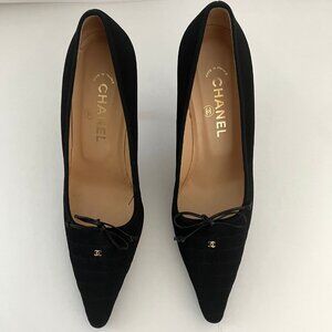 Chanel Shoes - Black Pump - Size 8 - Designer Shoes